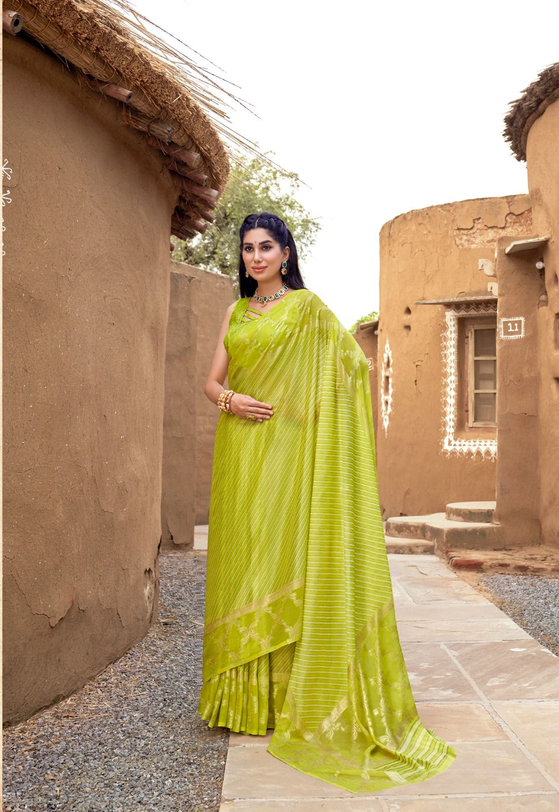 Kashvi Kavya By LT Fabrics Chiffon Sarees Catalog